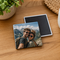 Magnes ze zdjęciem 7 × 7 cm – Z własnym zdjęciem